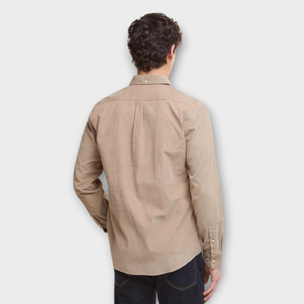 Barbour Ramsey Tailored Skjorte I Washed Stone
