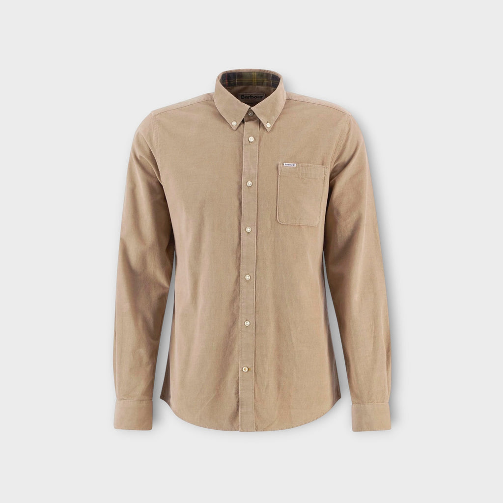 Barbour Ramsey Tailored Skjorte I Washed Stone
