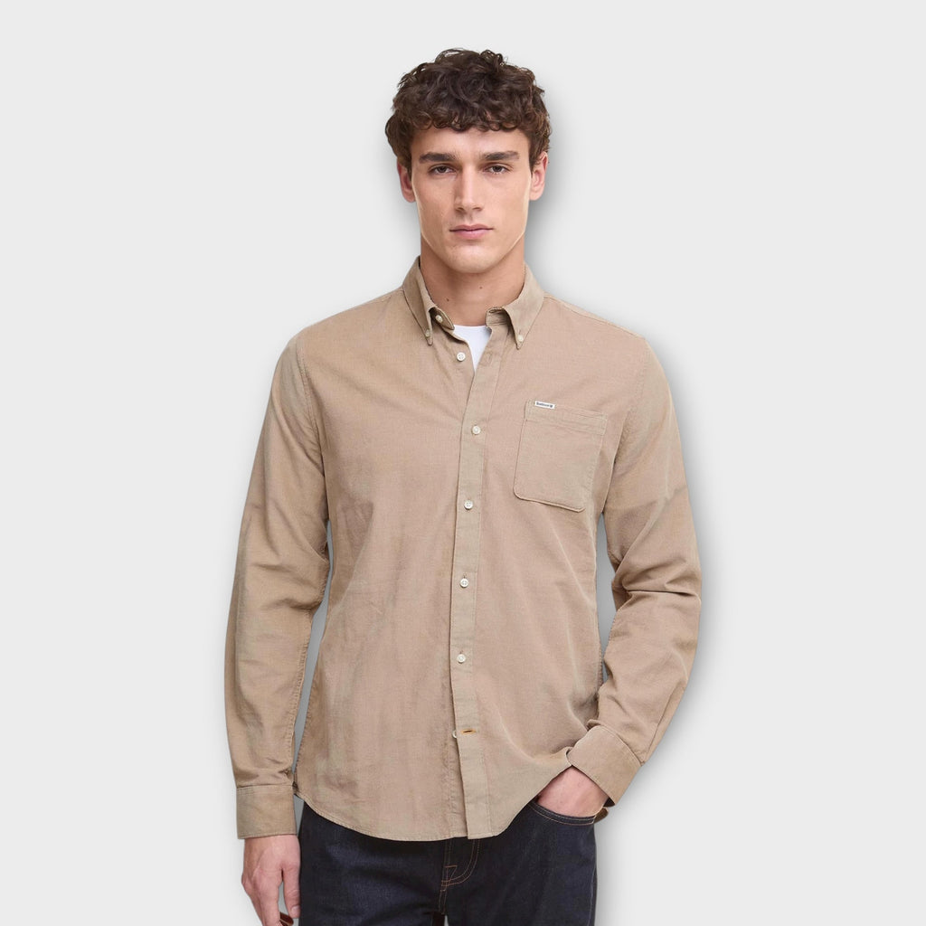 Barbour Ramsey Tailored Skjorte I Washed Stone