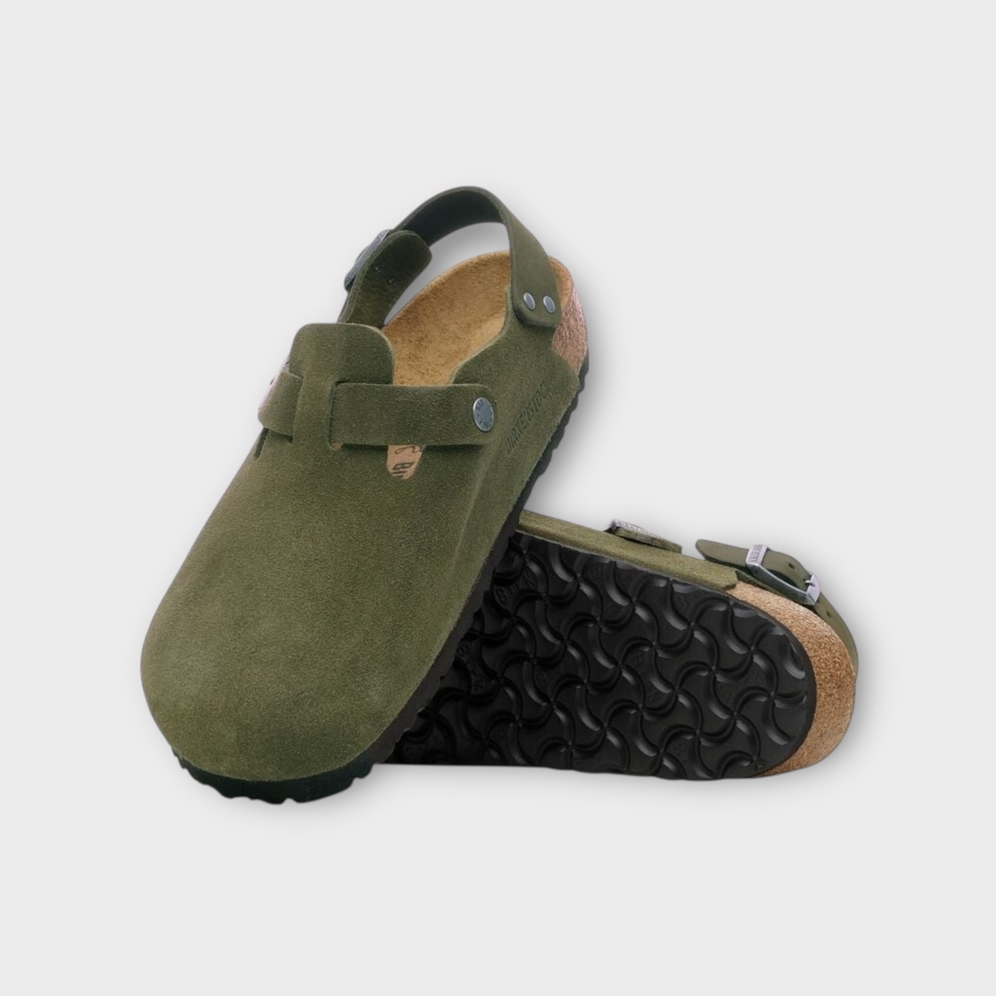 Birkenstock Tokio II Suede I Thyme