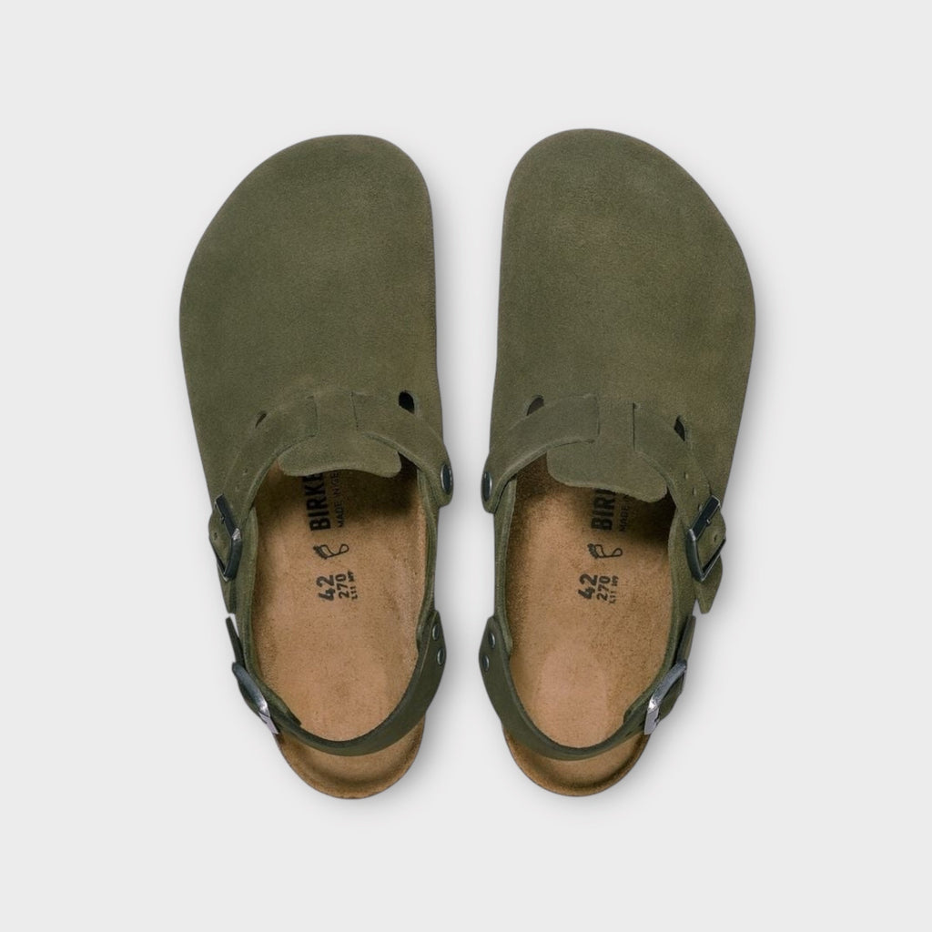 Birkenstock Tokio II Suede I Thyme