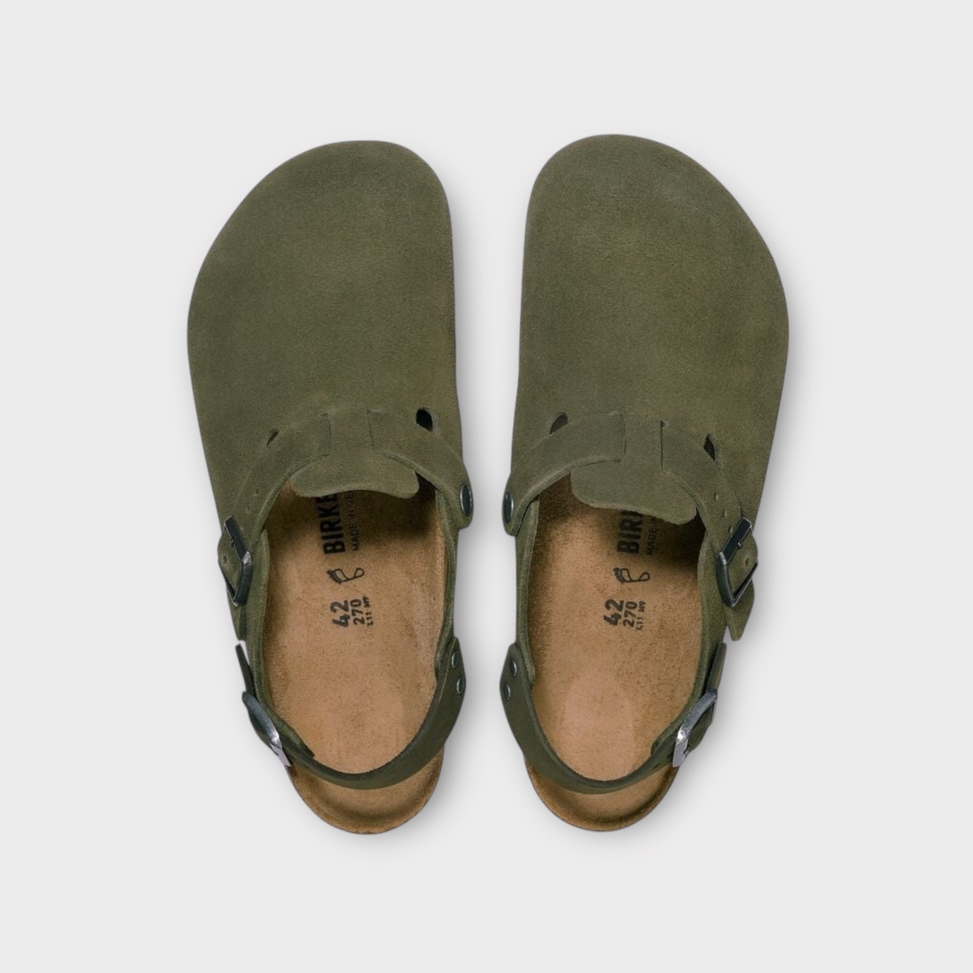 Birkenstock Tokio II Suede I Thyme