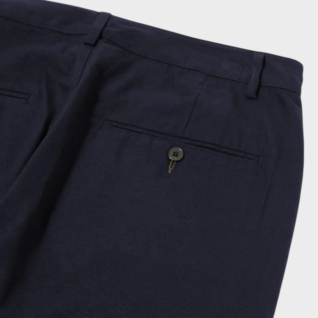 Universal Works Brushed Moleskin Military Bukser I Navy