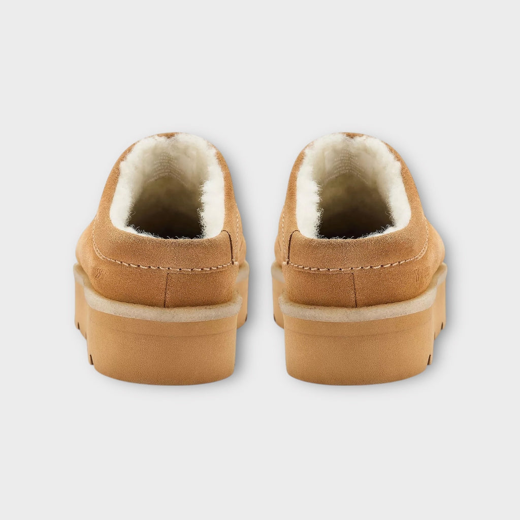 Clarks Originals Meare Mule I Caramel Warmlined