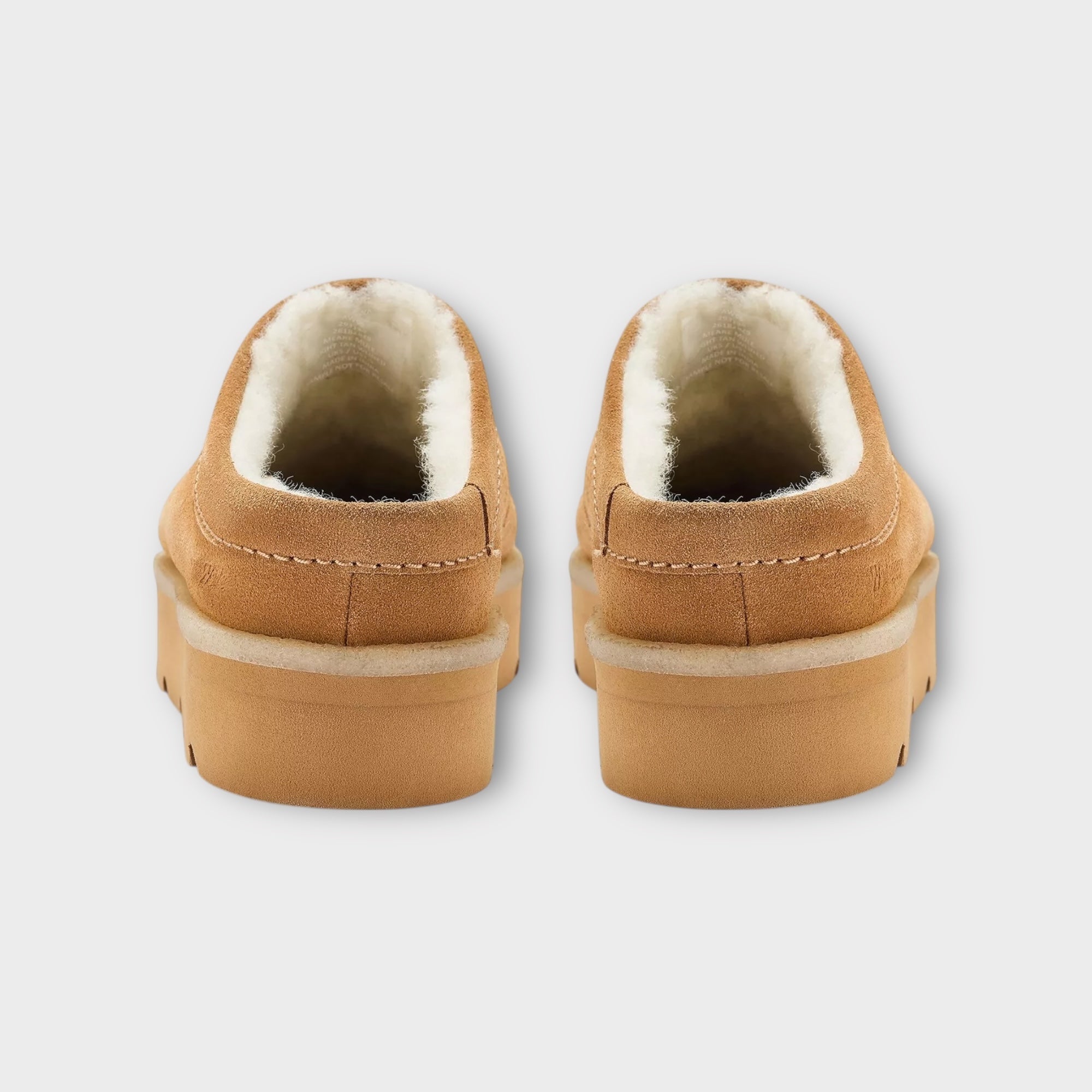 Clarks Originals Meare Mule I Caramel Warmlined