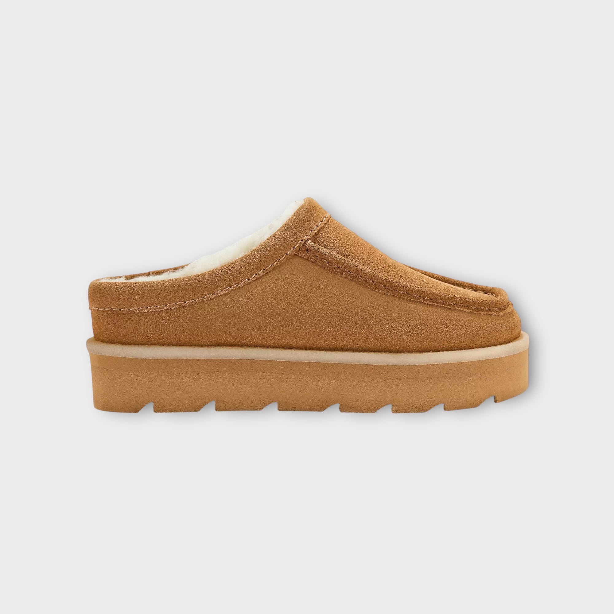 Clarks Originals Meare Mule I Caramel Warmlined