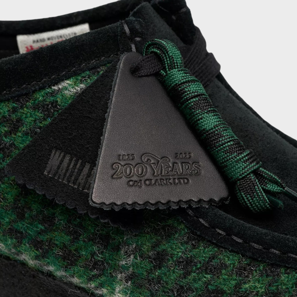 Clarks Wallabee Tweed Combination I Green