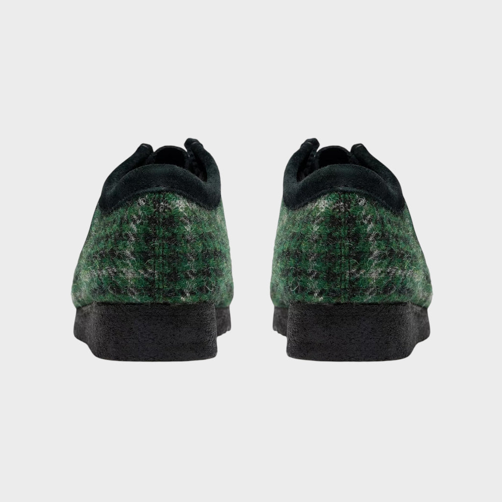 Clarks Wallabee Tweed Combination I Green
