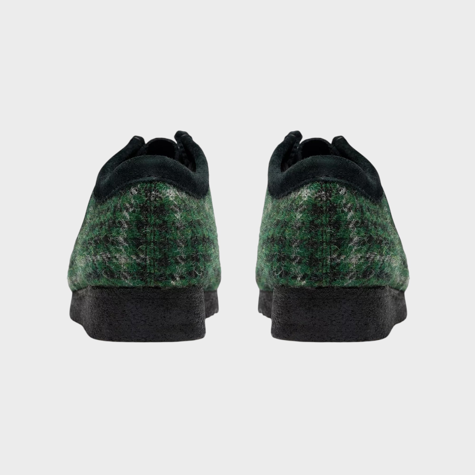 Clarks Wallabee Tweed Combination I Green