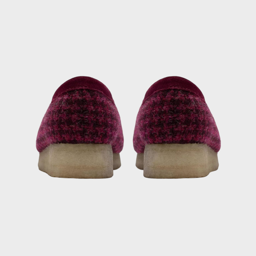 Clarks Wallabee Tweed Combination I Purple