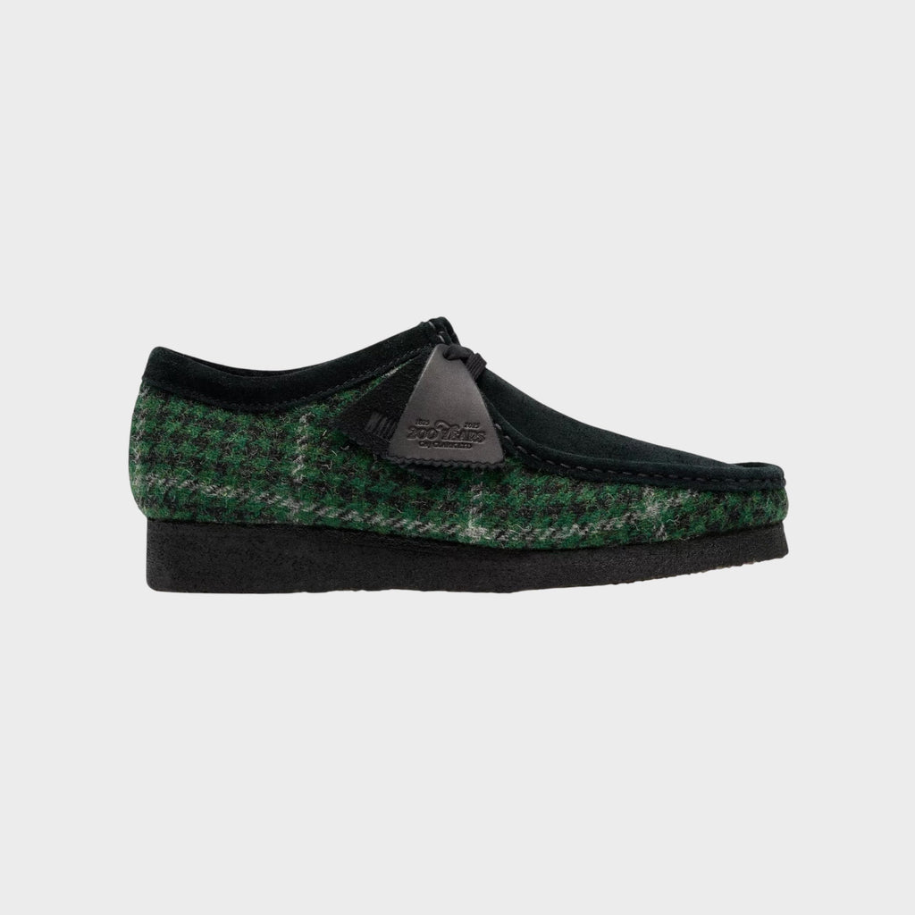 Clarks Wallabee Tweed Combination I Green