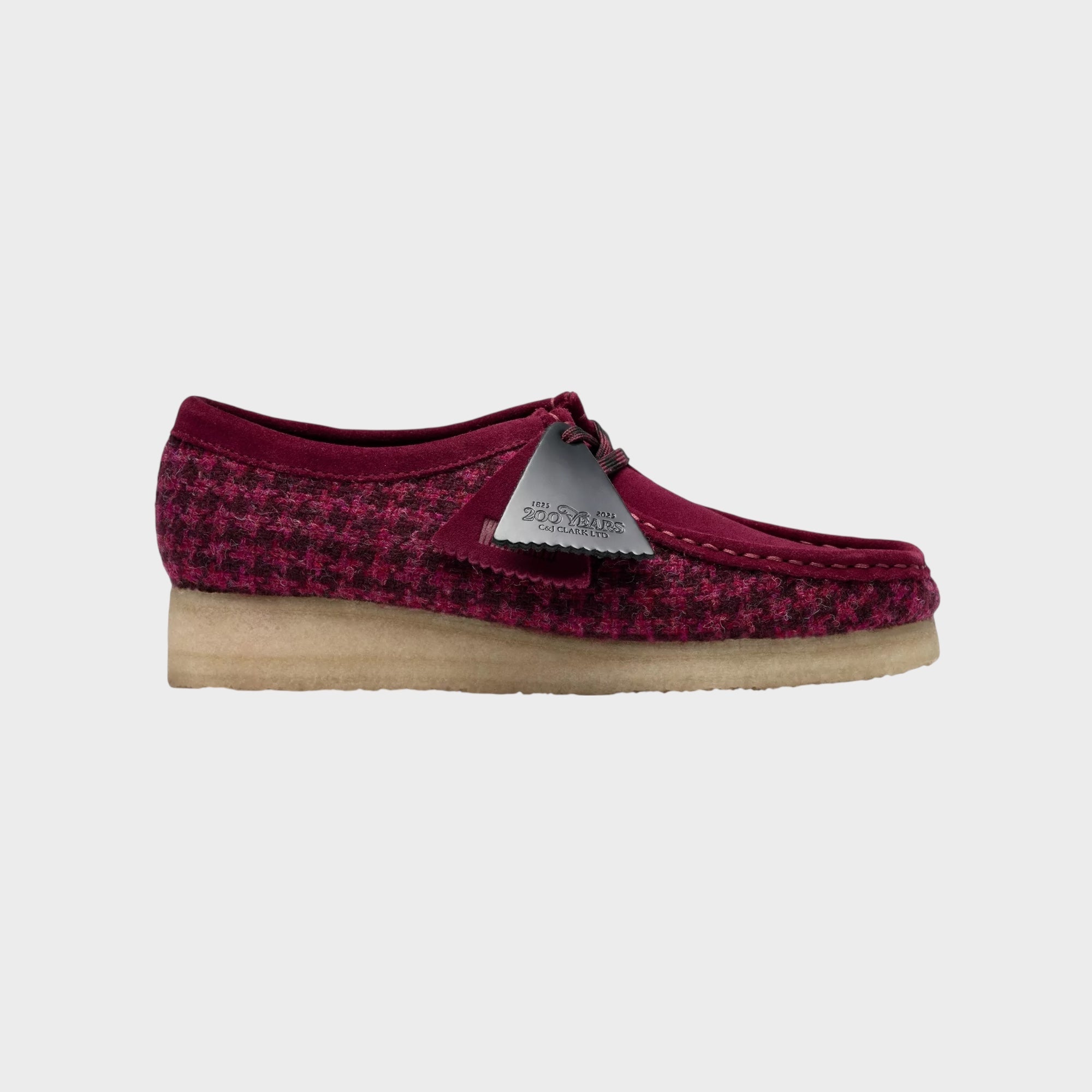 Clarks Wallabee Tweed Combination I Purple