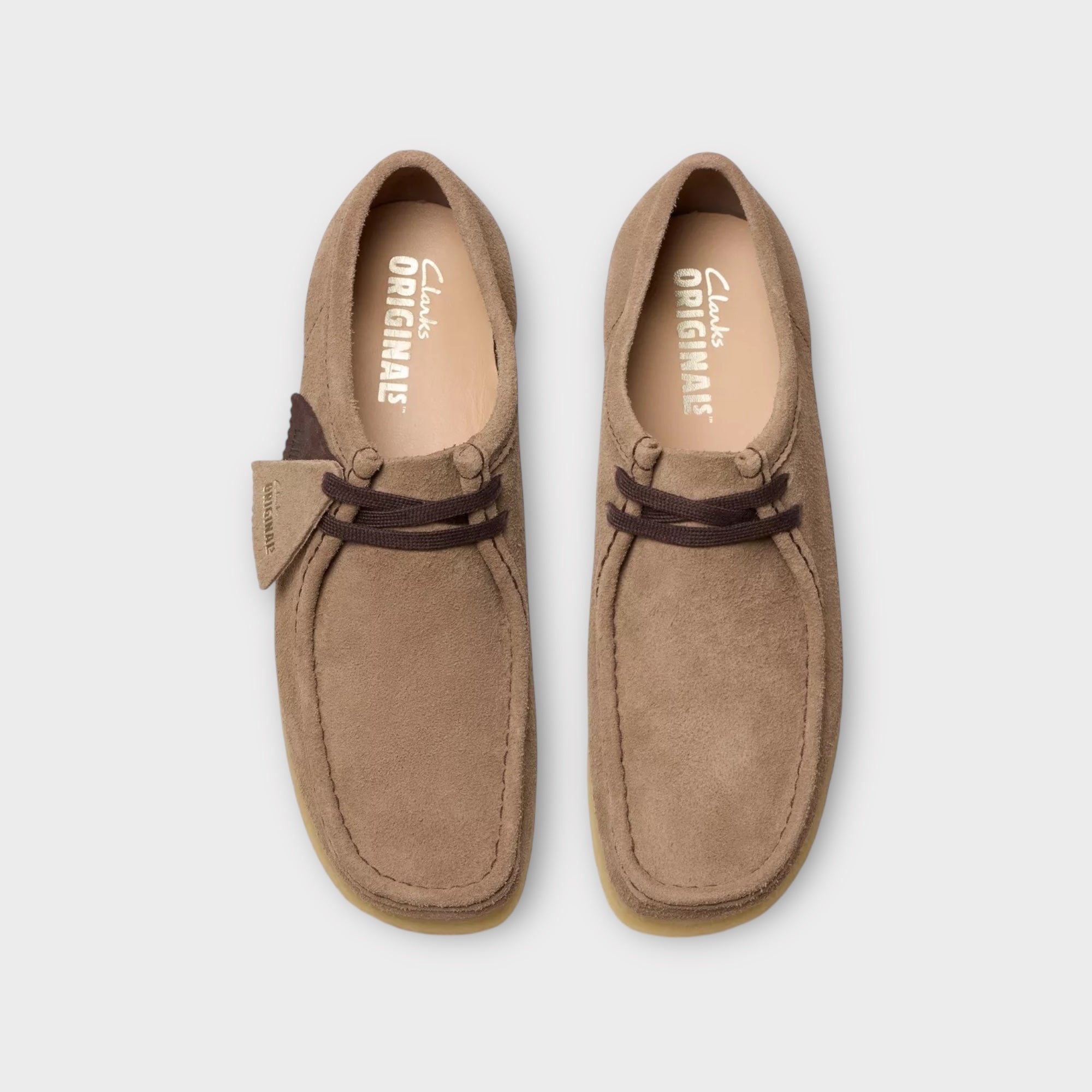 Clarks Wallabee I Wolf Suede