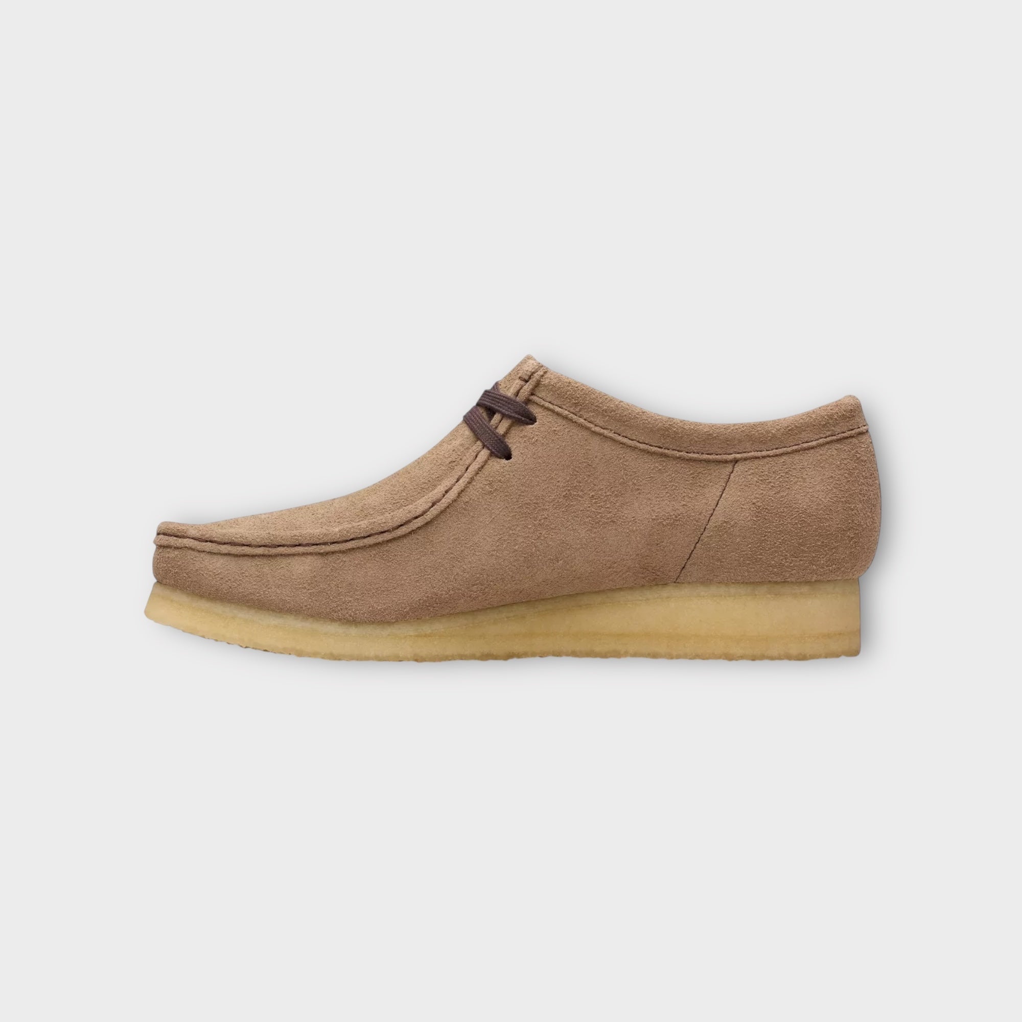 Clarks Wallabee I Wolf Suede