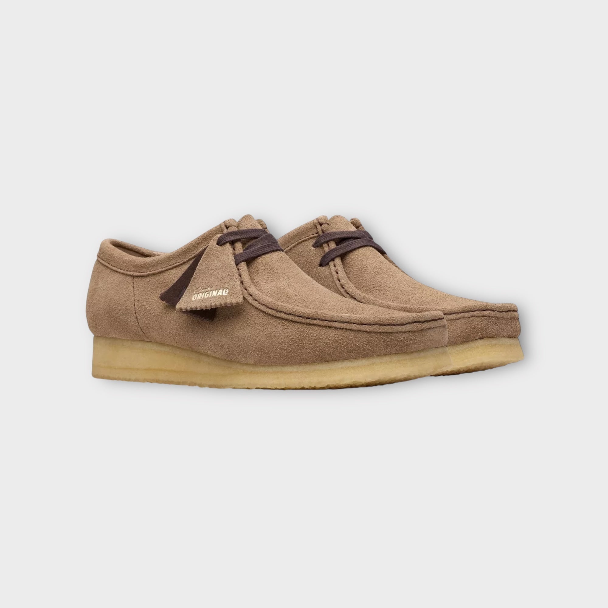 Clarks Wallabee I Wolf Suede