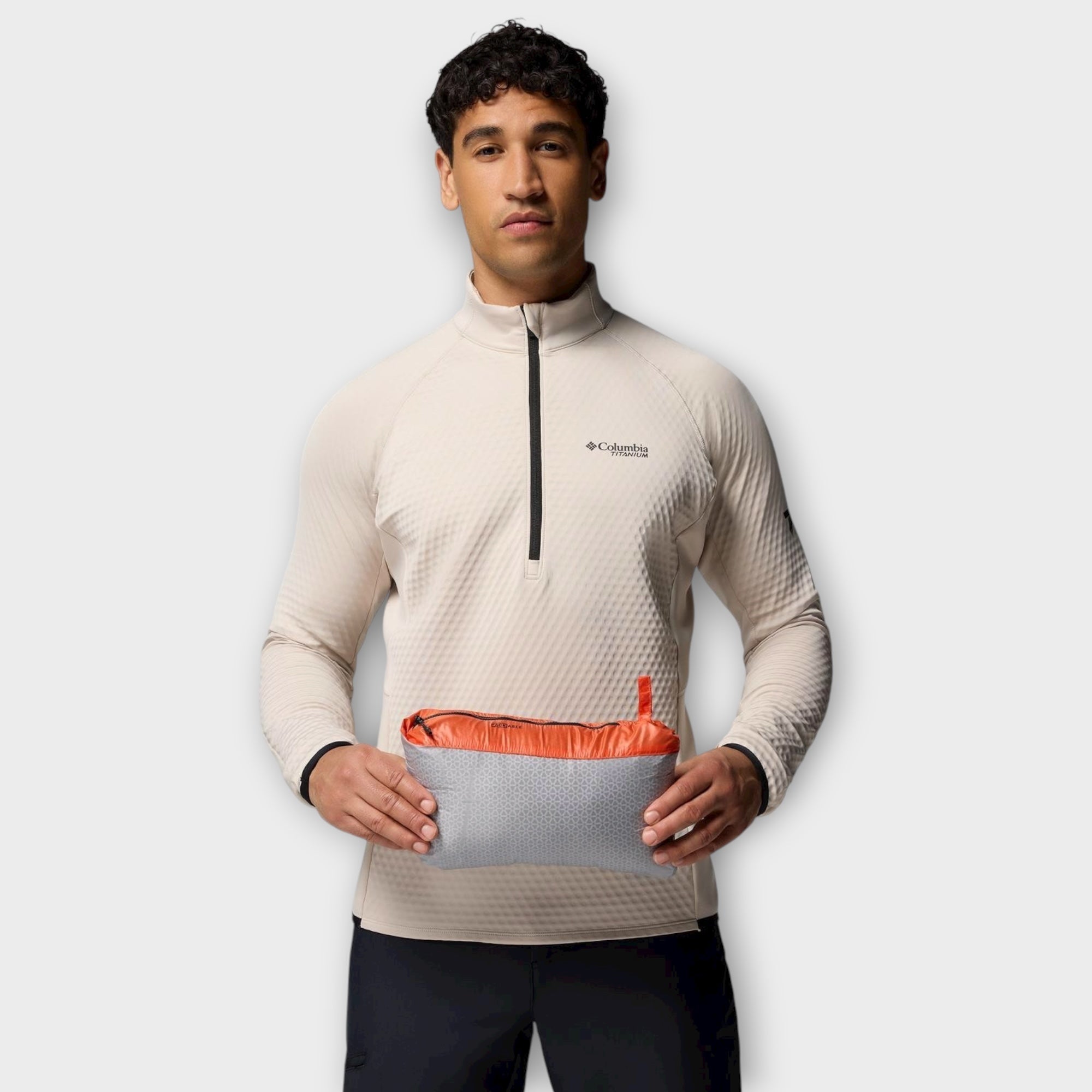 Columbia Arctic Crest™ Down Hooded Jacket I Zing/Orange
