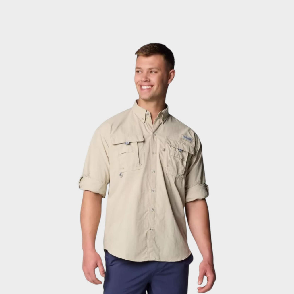 Columbia PFG Bahama II Skjorte I Sand