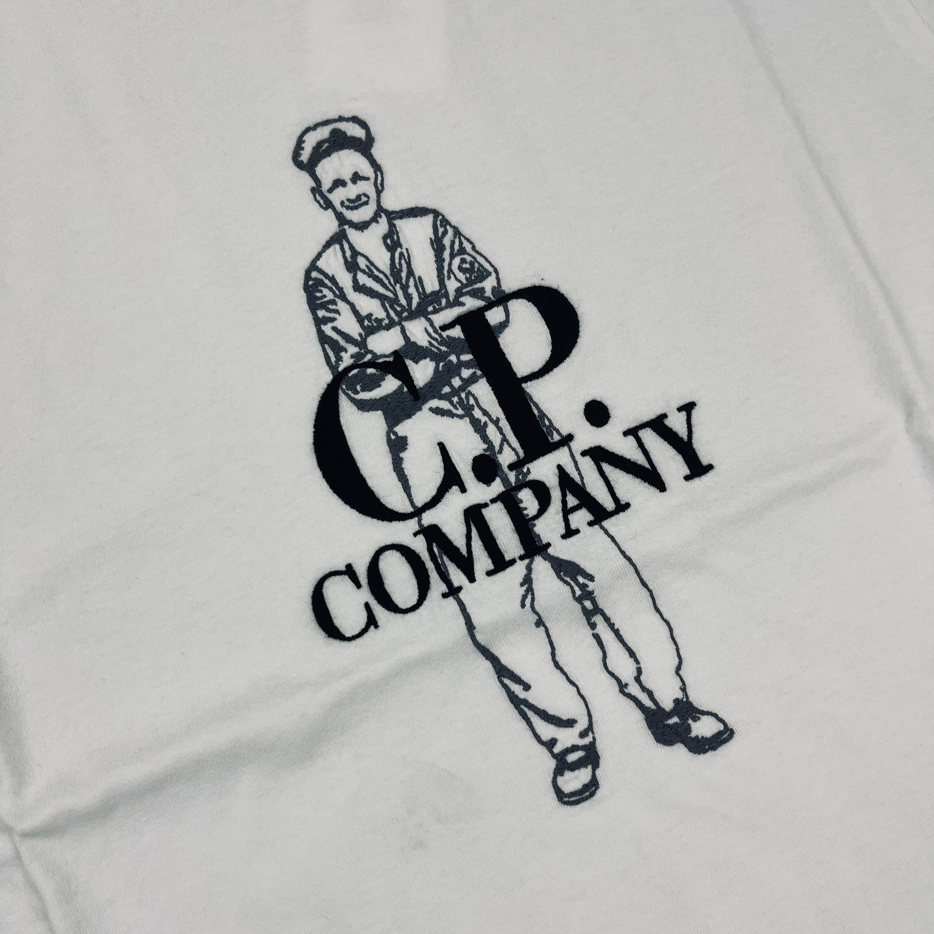 CP Company Sailor T-Shirt - White -Usfansport