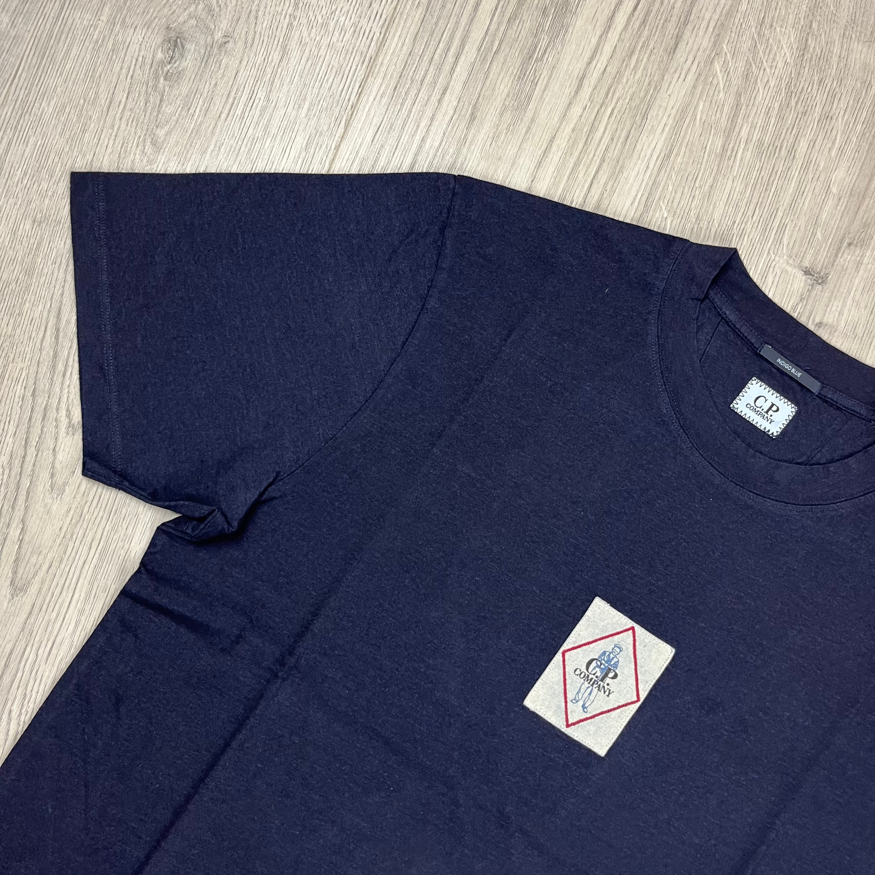 CP Company Sailor T-Shirt - Denim Blue -Usfansport