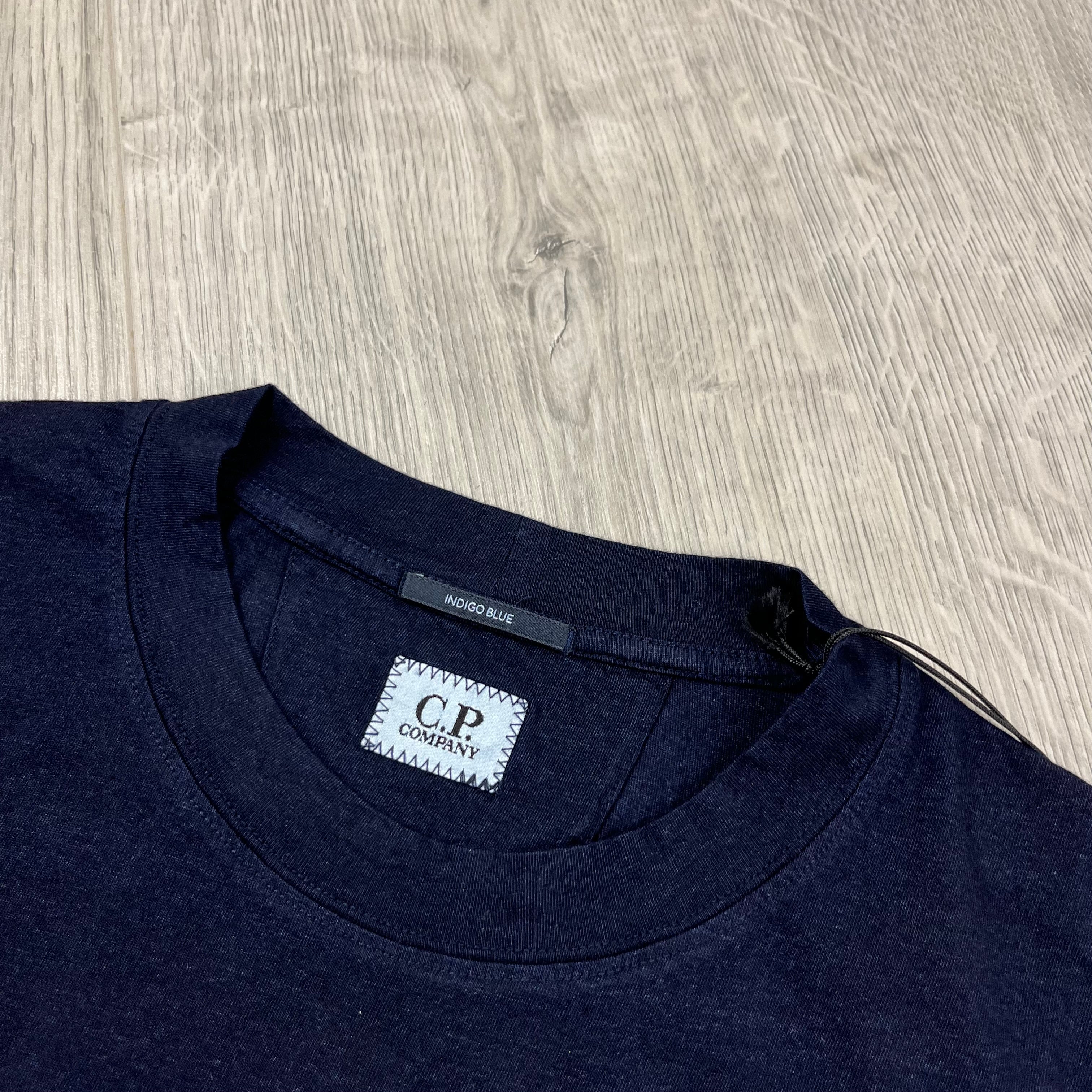CP Company Sailor T-Shirt - Denim Blue -Usfansport