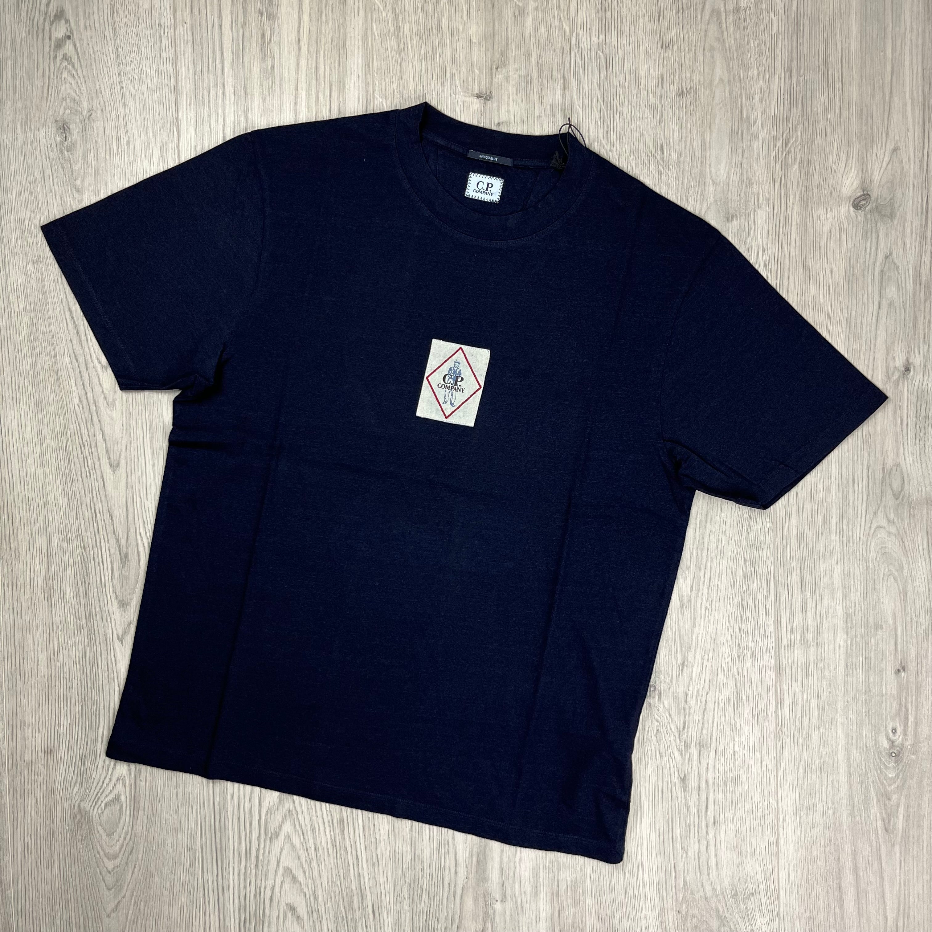 CP Company Sailor T-Shirt - Denim Blue -Usfansport