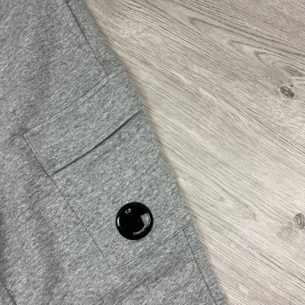 CP Company Raised Fleece Sweatpants - Grey -Usfansport