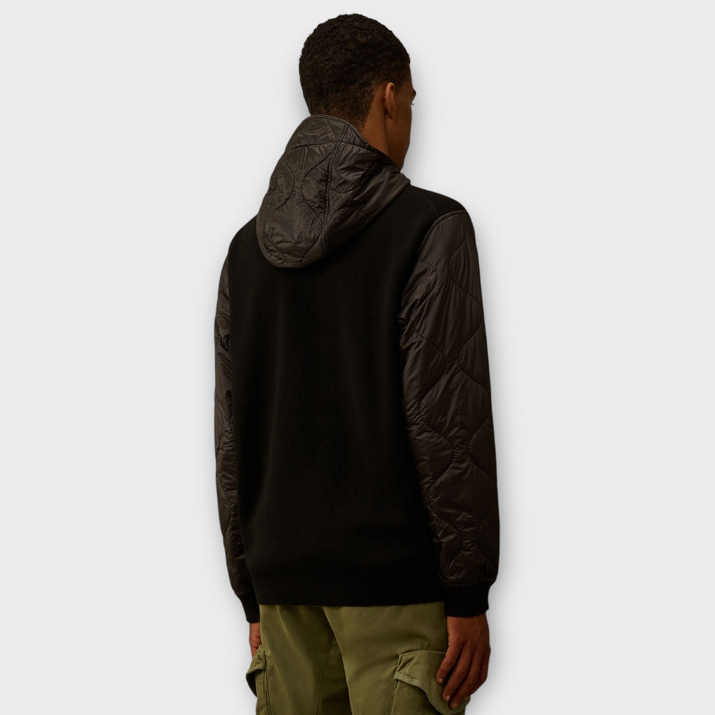 C.P. Company Merino Wool Mixed Zip Sweater I Sort