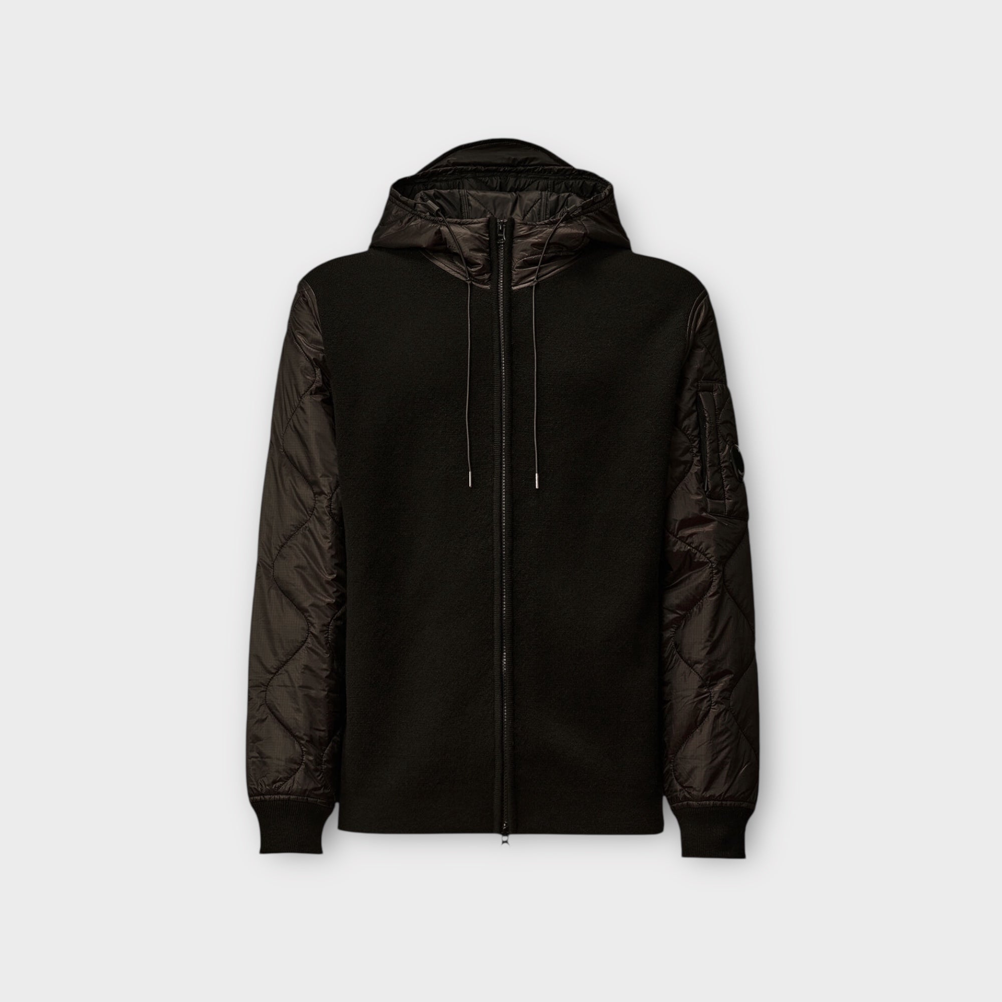 C.P. Company Merino Wool Mixed Zip Sweater I Sort