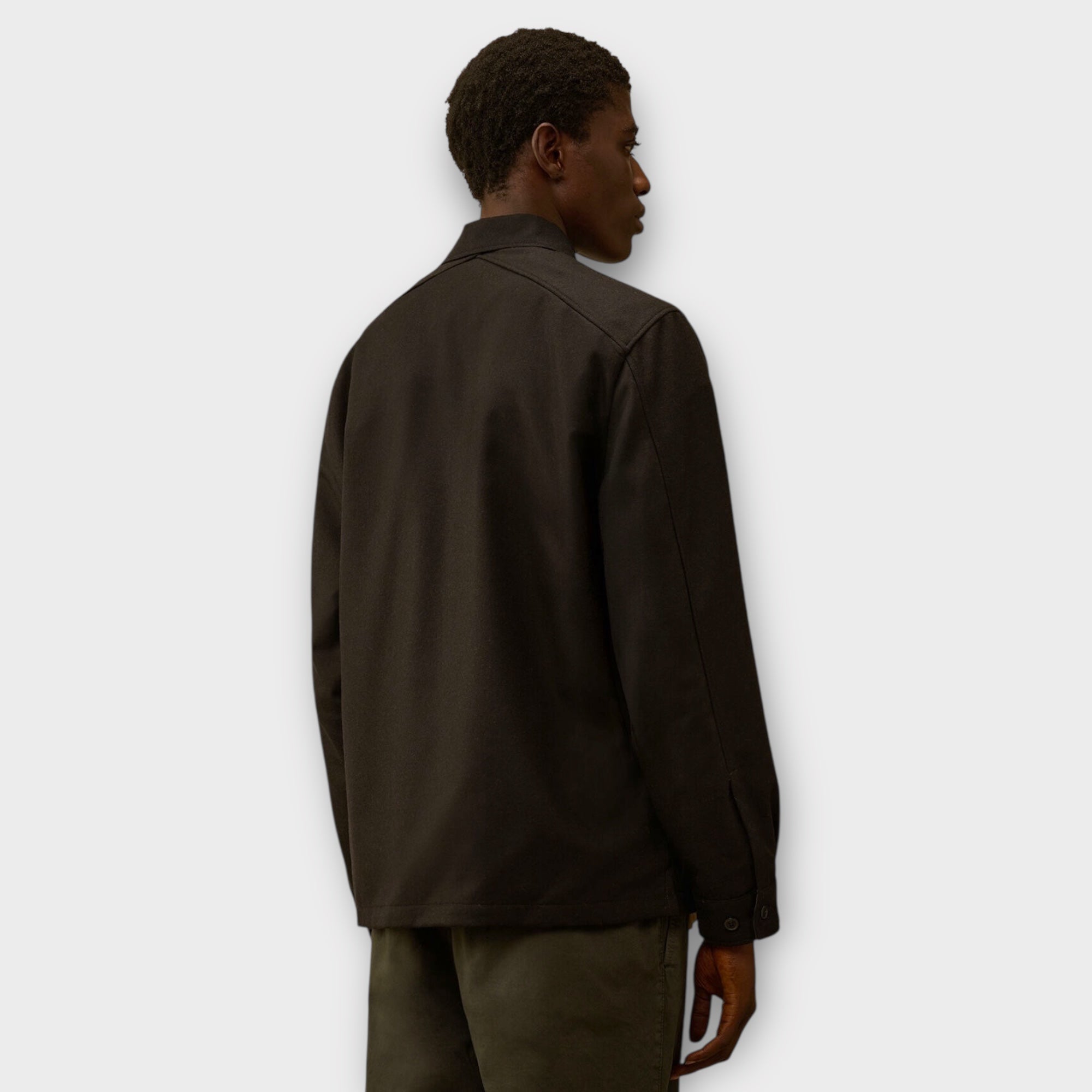 C.P. Company Felt Lens Overshirt I Sort