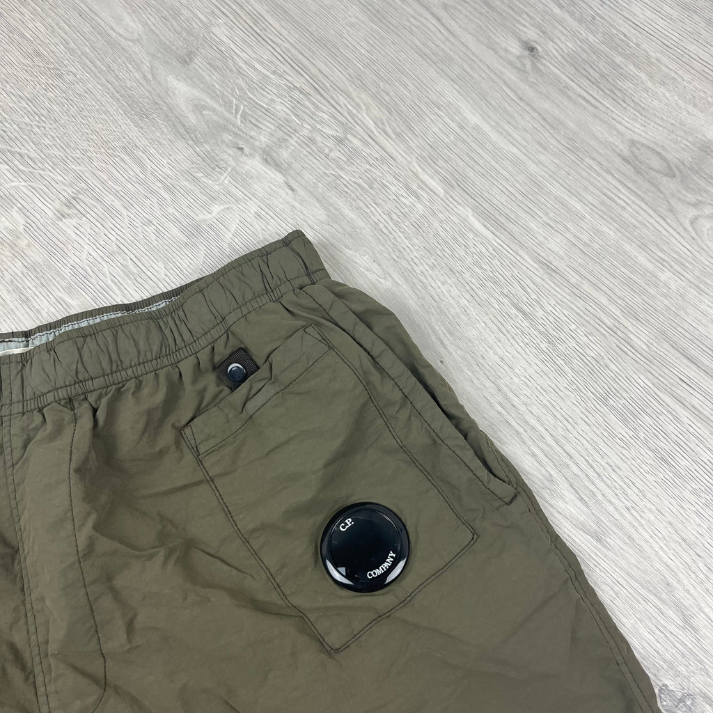 CP Company Lens Swim Shorts - Ivy Green -Usfansport