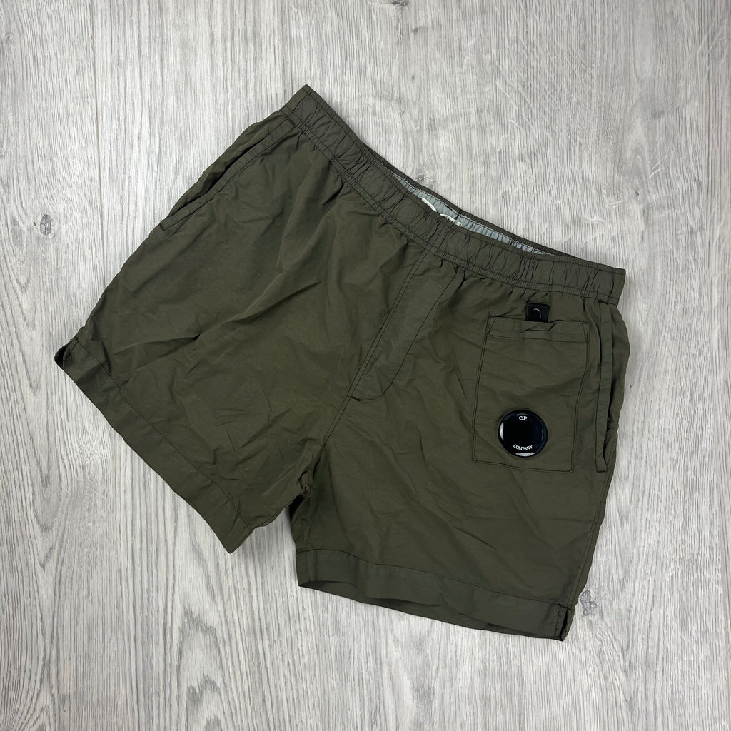 CP Company Lens Swim Shorts - Ivy Green -Usfansport