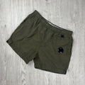 CP Company Lens Swim Shorts - Ivy Green -Usfansport