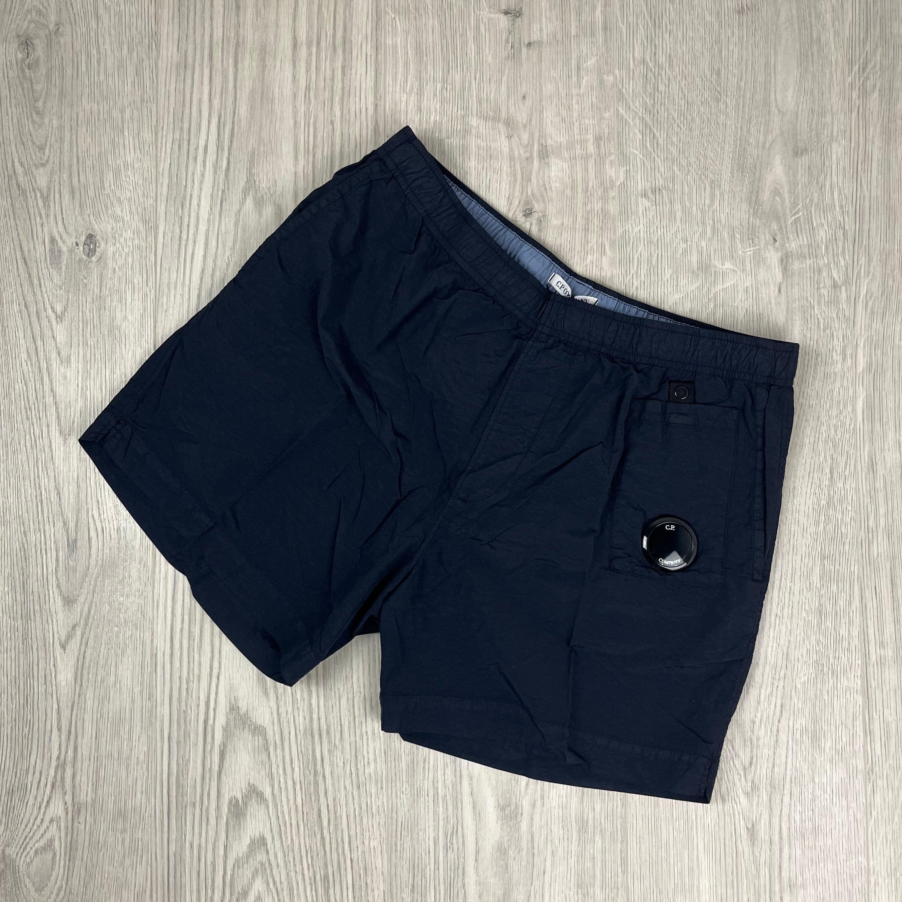 CP Company Lens Swim Shorts - Navy -Usfansport