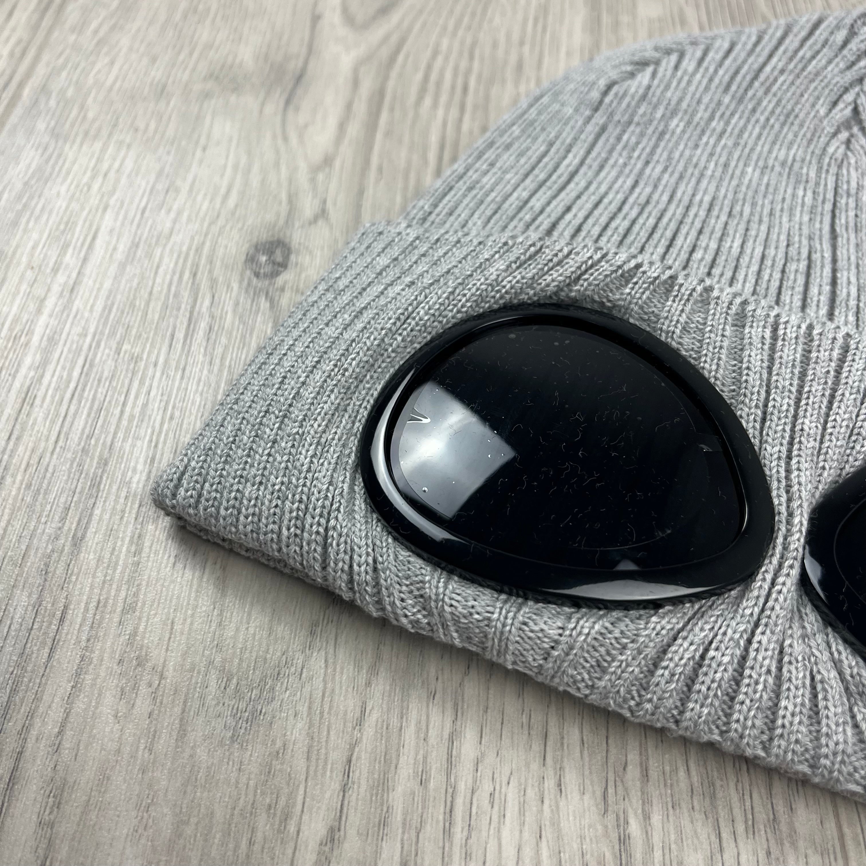 CP Company Goggle Beanie - Grey -Usfansport