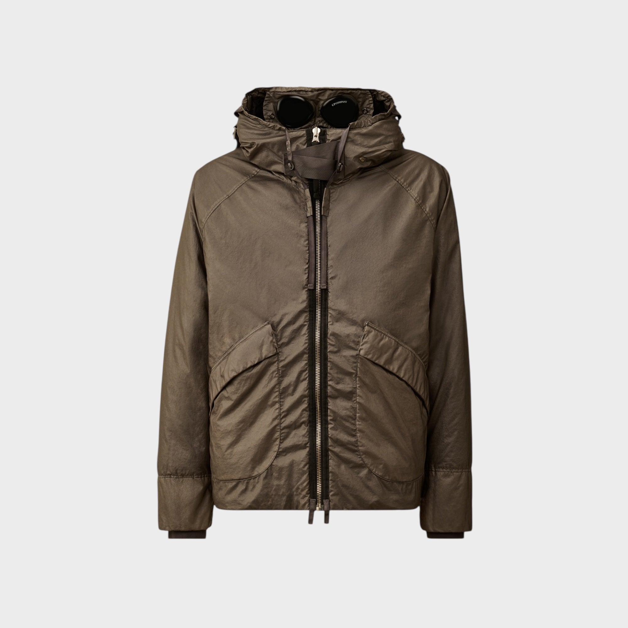 C. P. Company Opal Goggle Down Jacket I Gunmetal/Grey