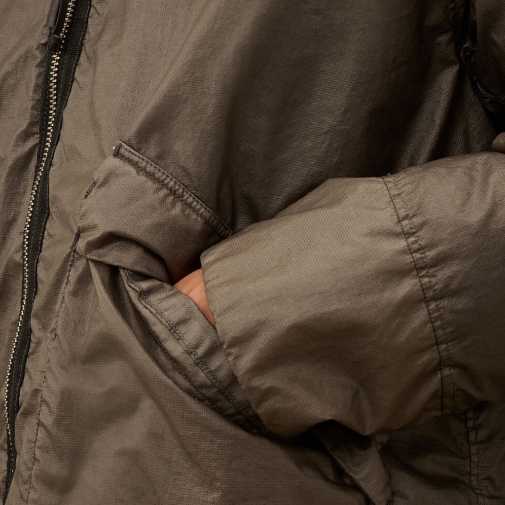 C. P. Company Opal Goggle Down Jacket I Gunmetal/Grey