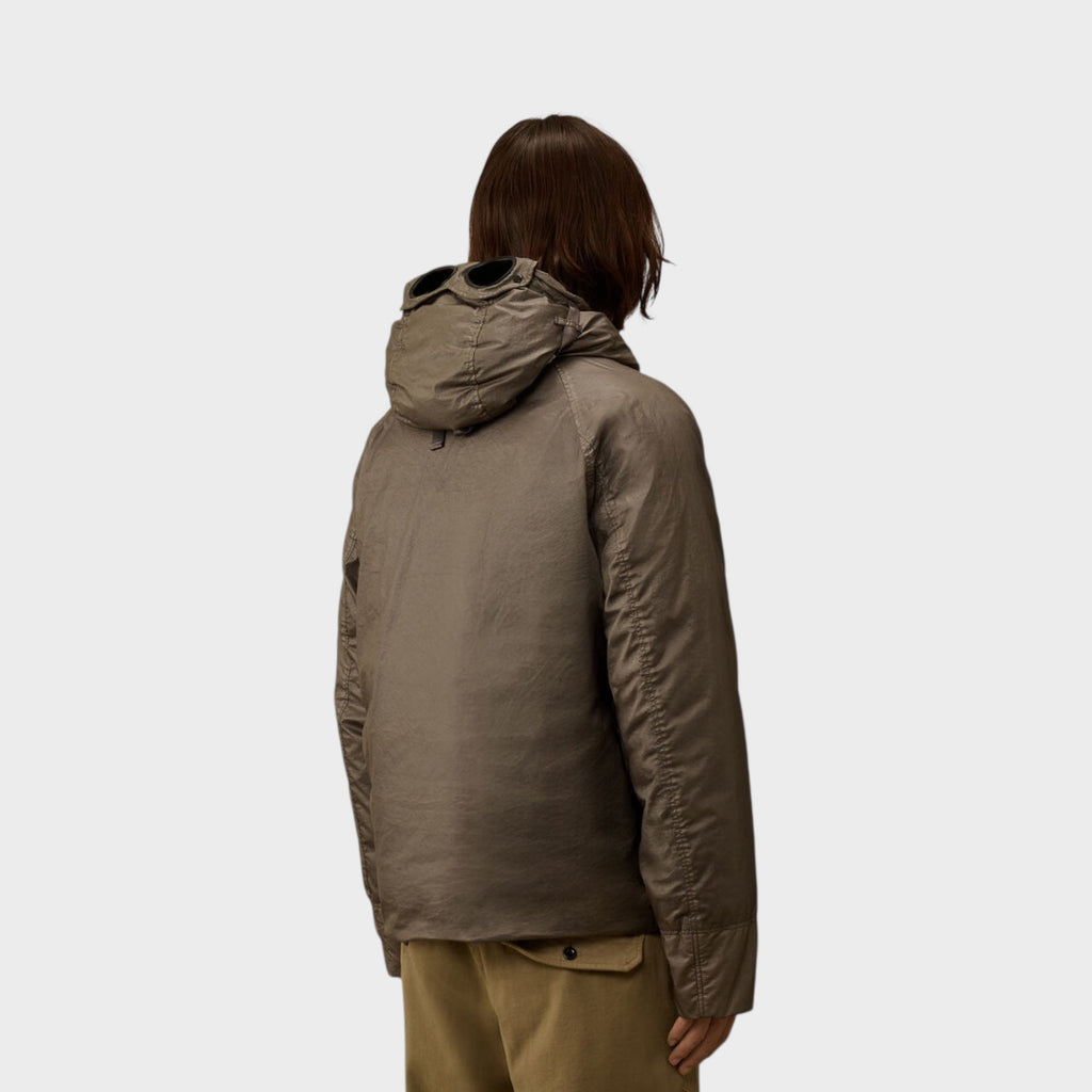 C. P. Company Opal Goggle Down Jacket I Gunmetal/Grey