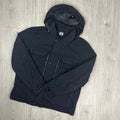 CP Company Goggle Overshirt - Black -Usfansport
