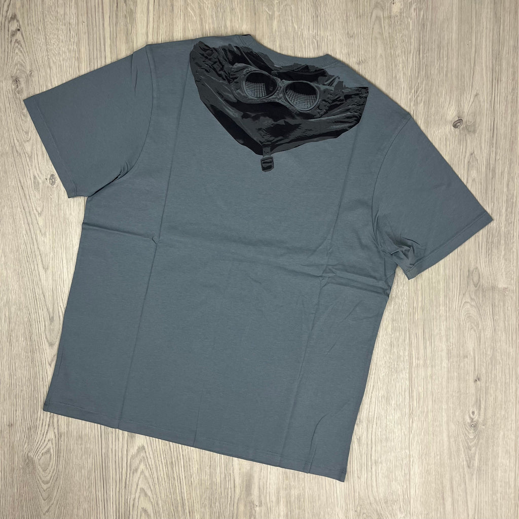 CP Company Goggle T-Shirt - Stormy -Usfansport