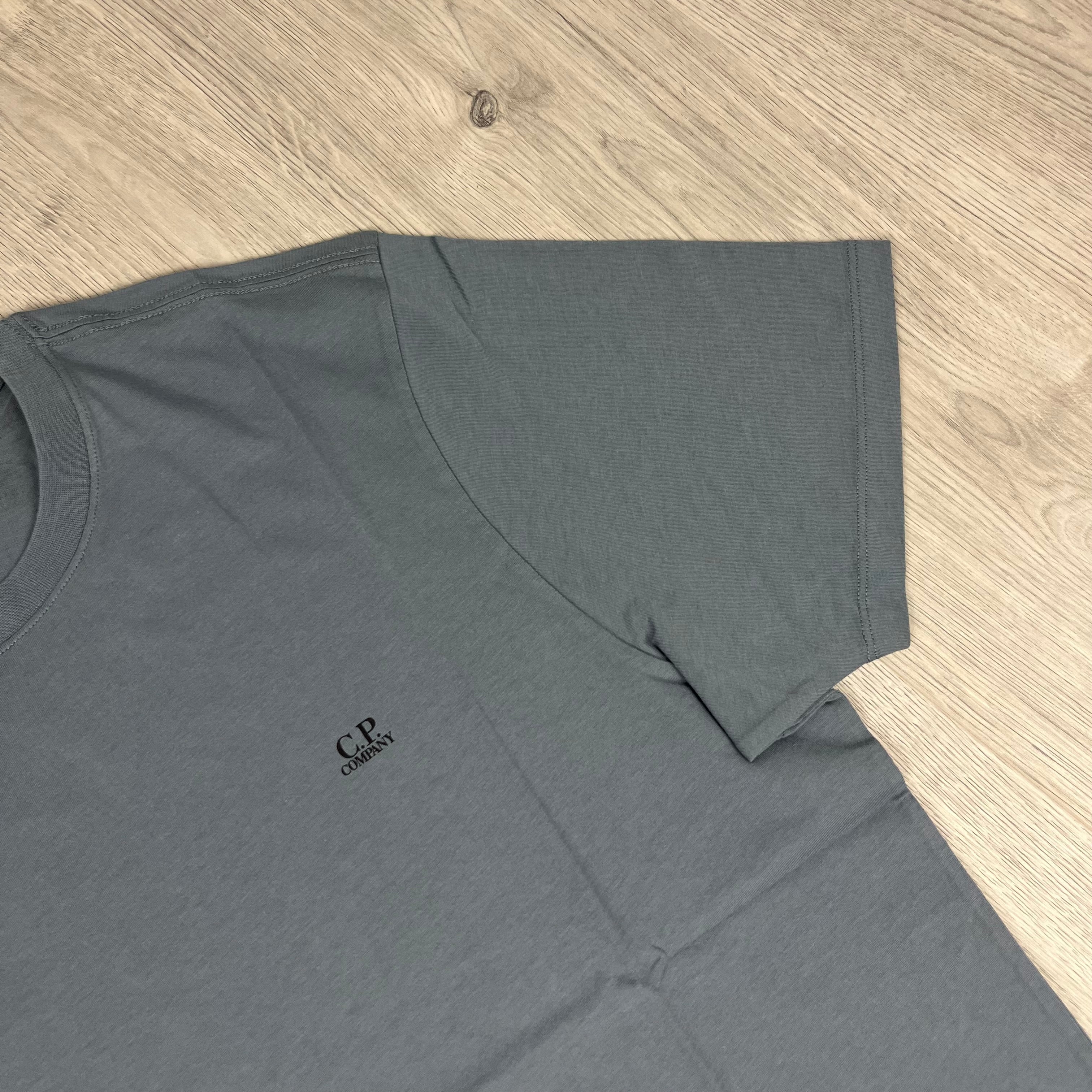 CP Company Goggle T-Shirt - Stormy -Usfansport