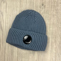 CP Company Lens Beanie - Flint Stone -Usfansport