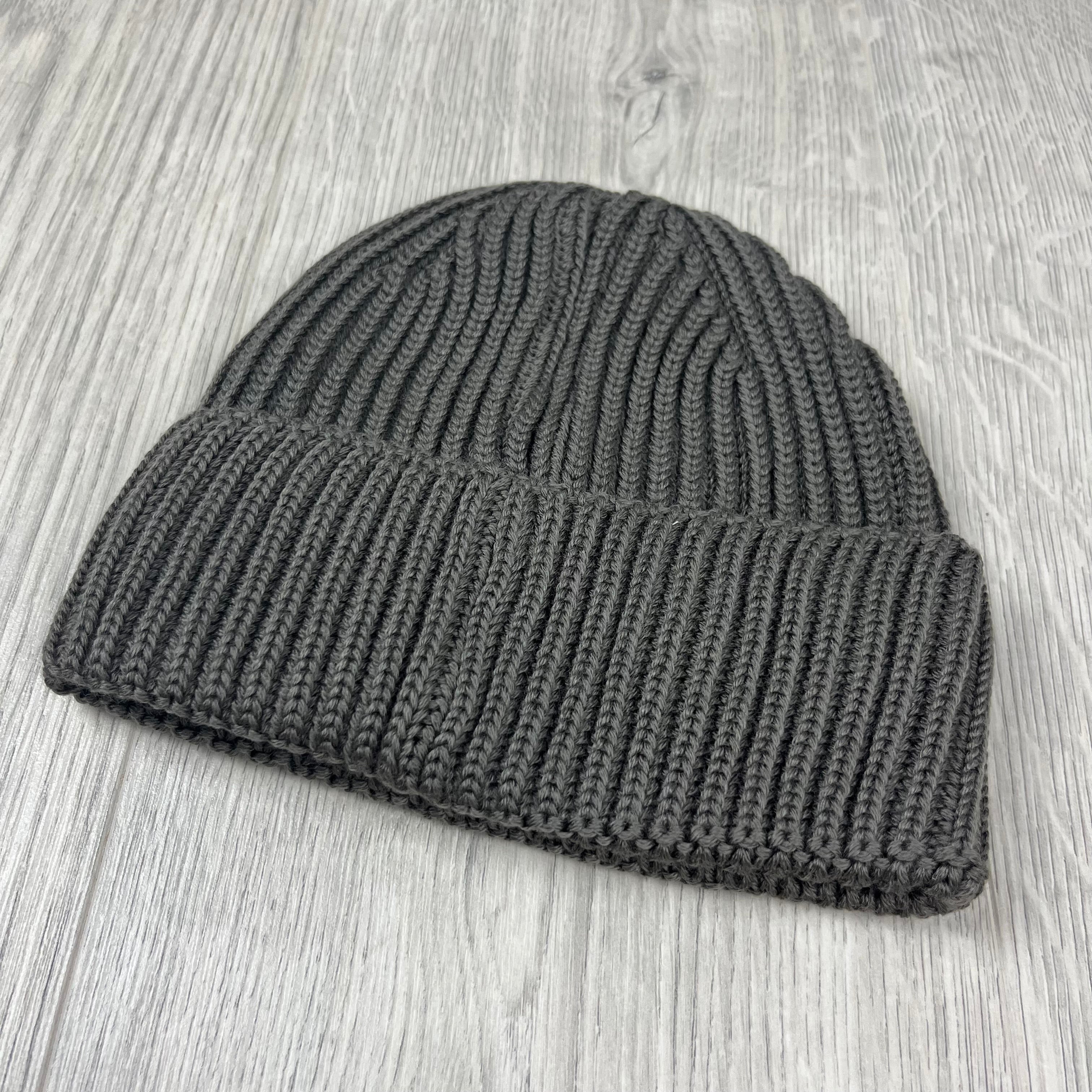 CP Company Lens Beanie - Walnut -Usfansport