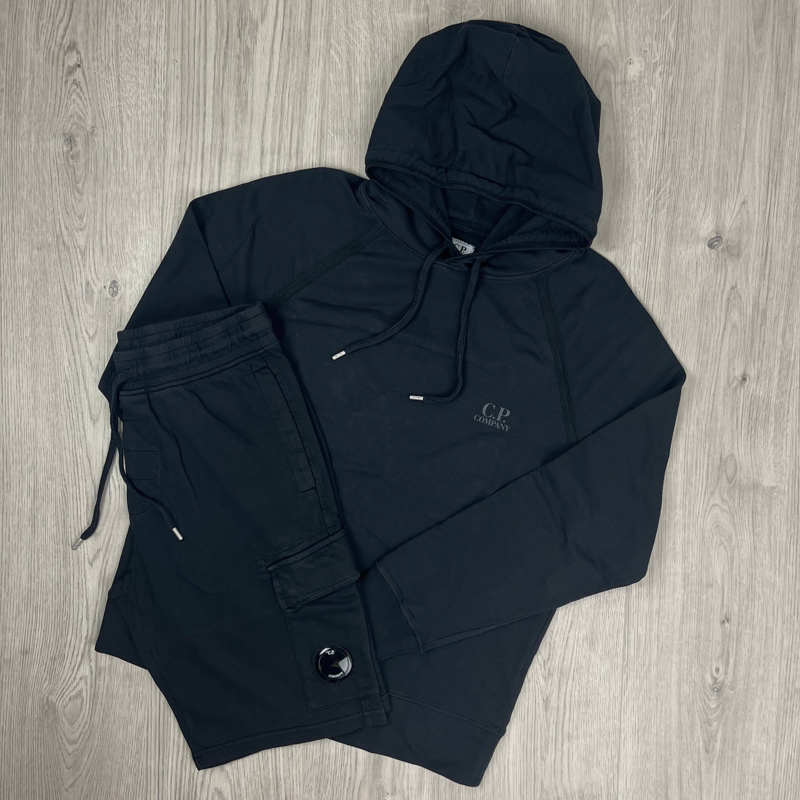 CP Company Light Fleece Tracksuit - Black -Usfansport