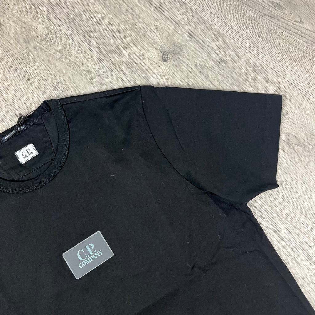 CP Company Patch T-Shirt - Black -Usfansport