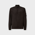 C.P. Company Merino Wool Halfzip I Total eclipse/Blue
