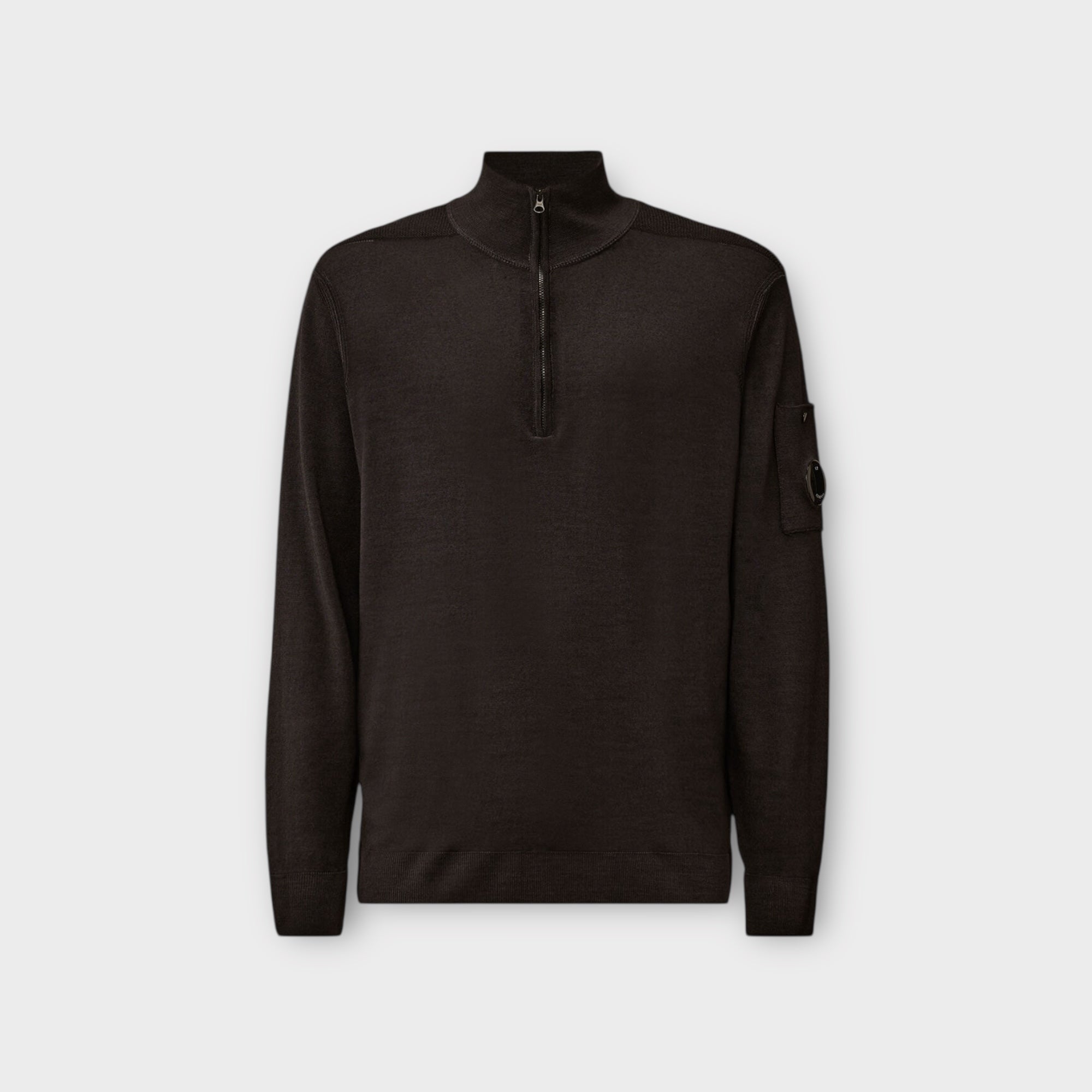 C.P. Company Merino Wool Halfzip I Total eclipse/Blue