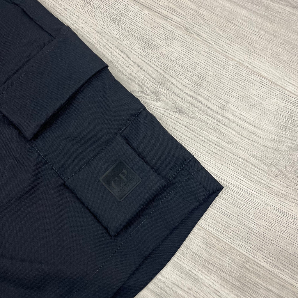 CP Company Metropolis Cargo Shorts - Black -Usfansport