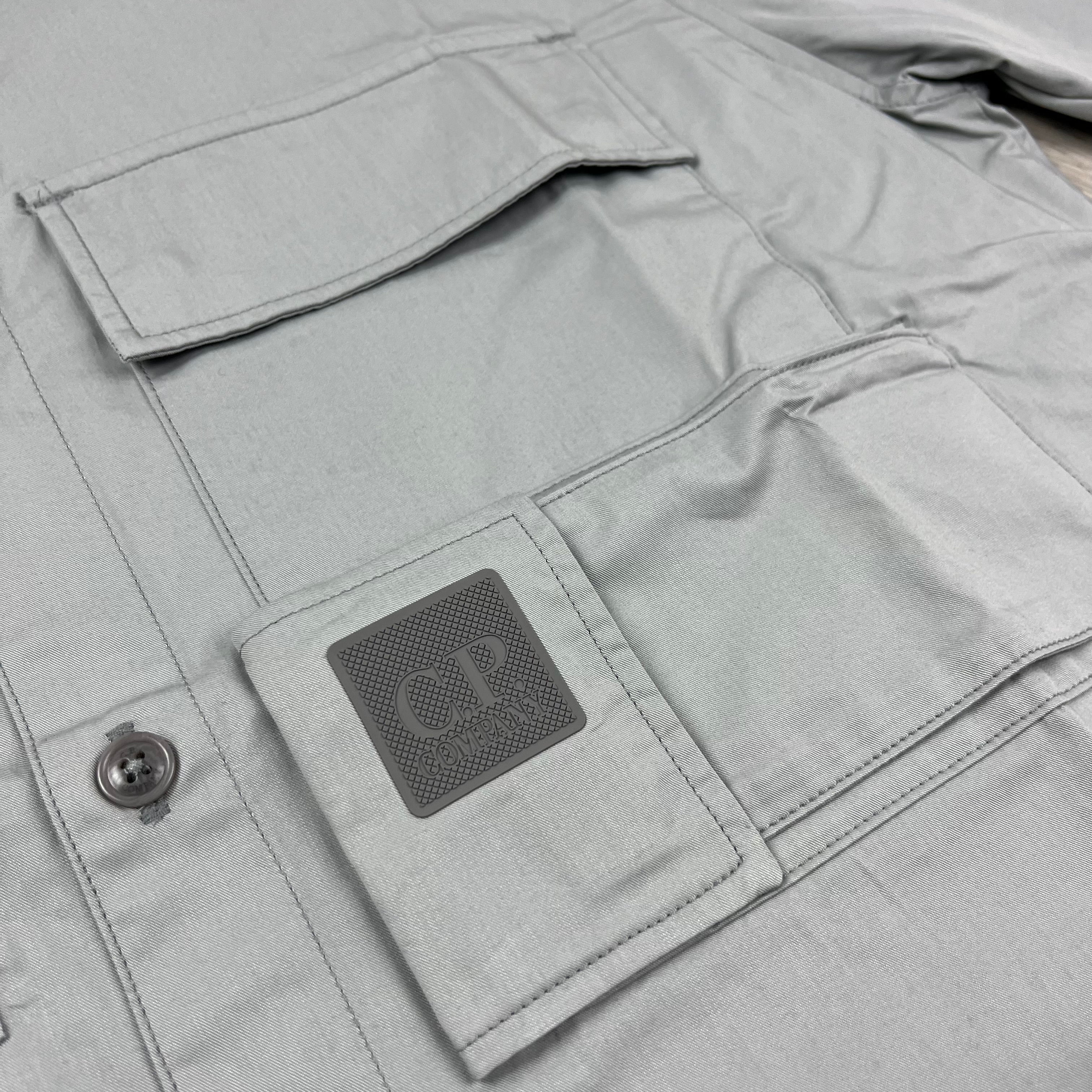 CP Company Metropolis Overshirt - Limestone -Usfansport
