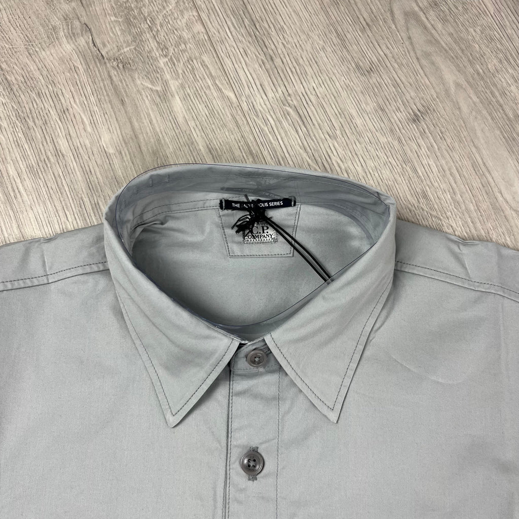 CP Company Metropolis Overshirt - Limestone -Usfansport