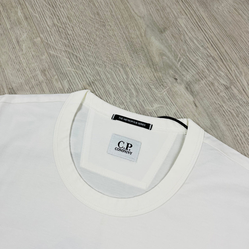 CP Company Metropolis T-Shirt - White -Usfansport